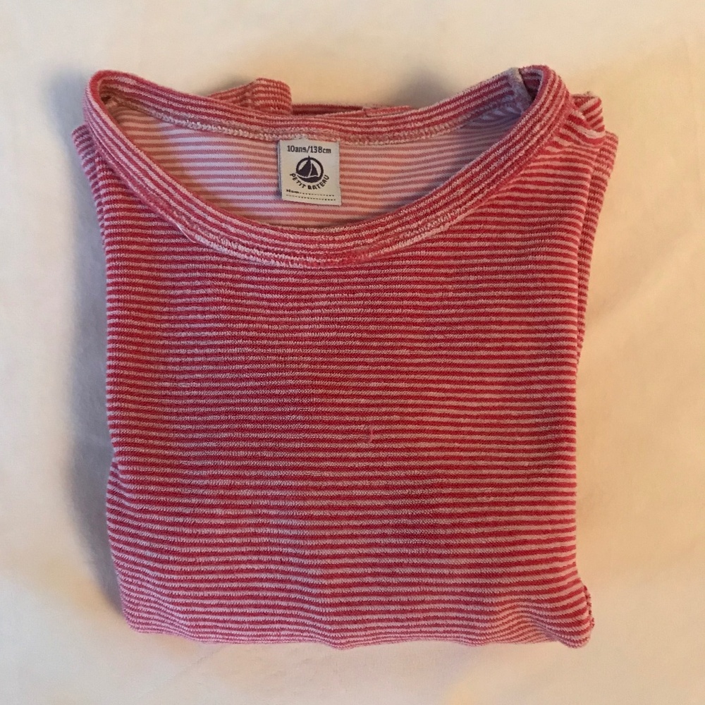 Petit Bateau Warm Winter Pajamas (top and bottom)